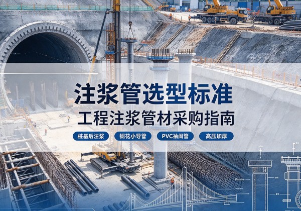 武鸣注浆管选型标准